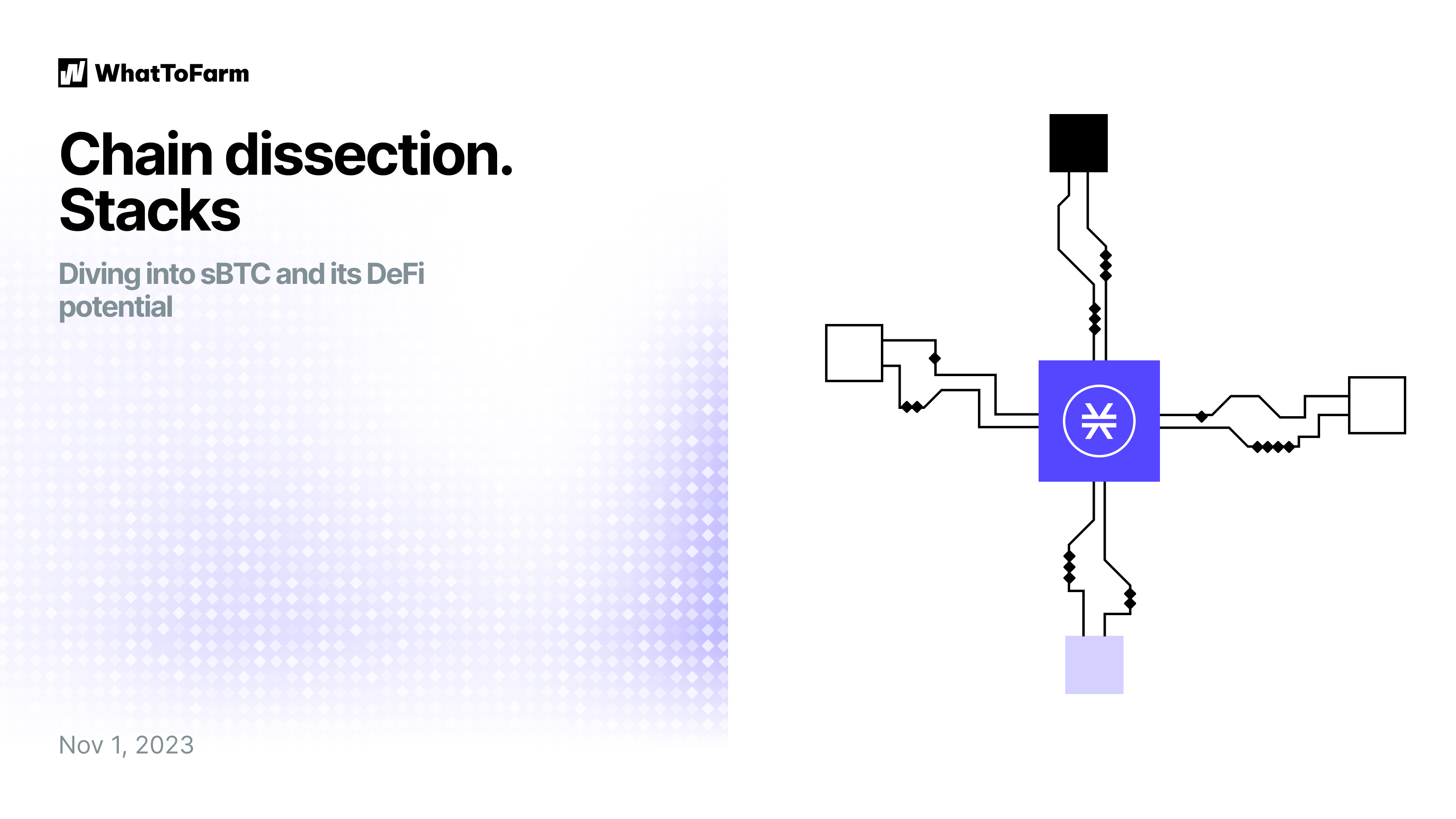 Chain dissection. Stacks. Diving into sBTC and its DeFi potential | by  WhatToFarm | Medium