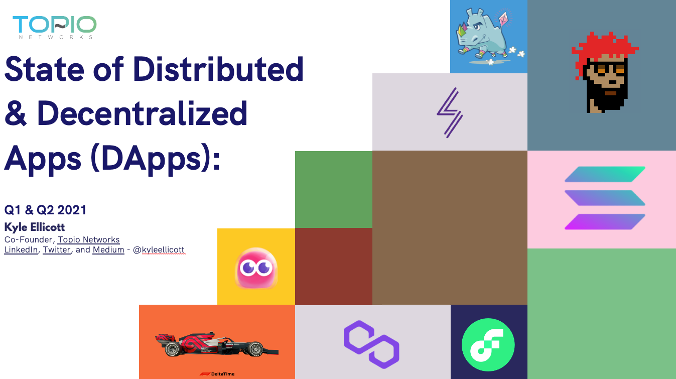 The State of Decentralized Applications (DApps) — H1 2021 Review | by Kyle  Ellicott | Medium