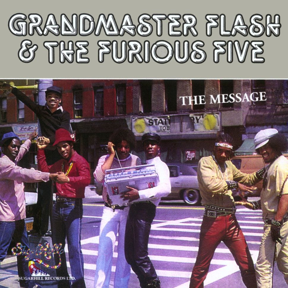 洋楽 GRAND MASTER FLASH & THE FURIOUS FIVE Grandmaster Flash & the Furious Five (album) - Wikipedia
