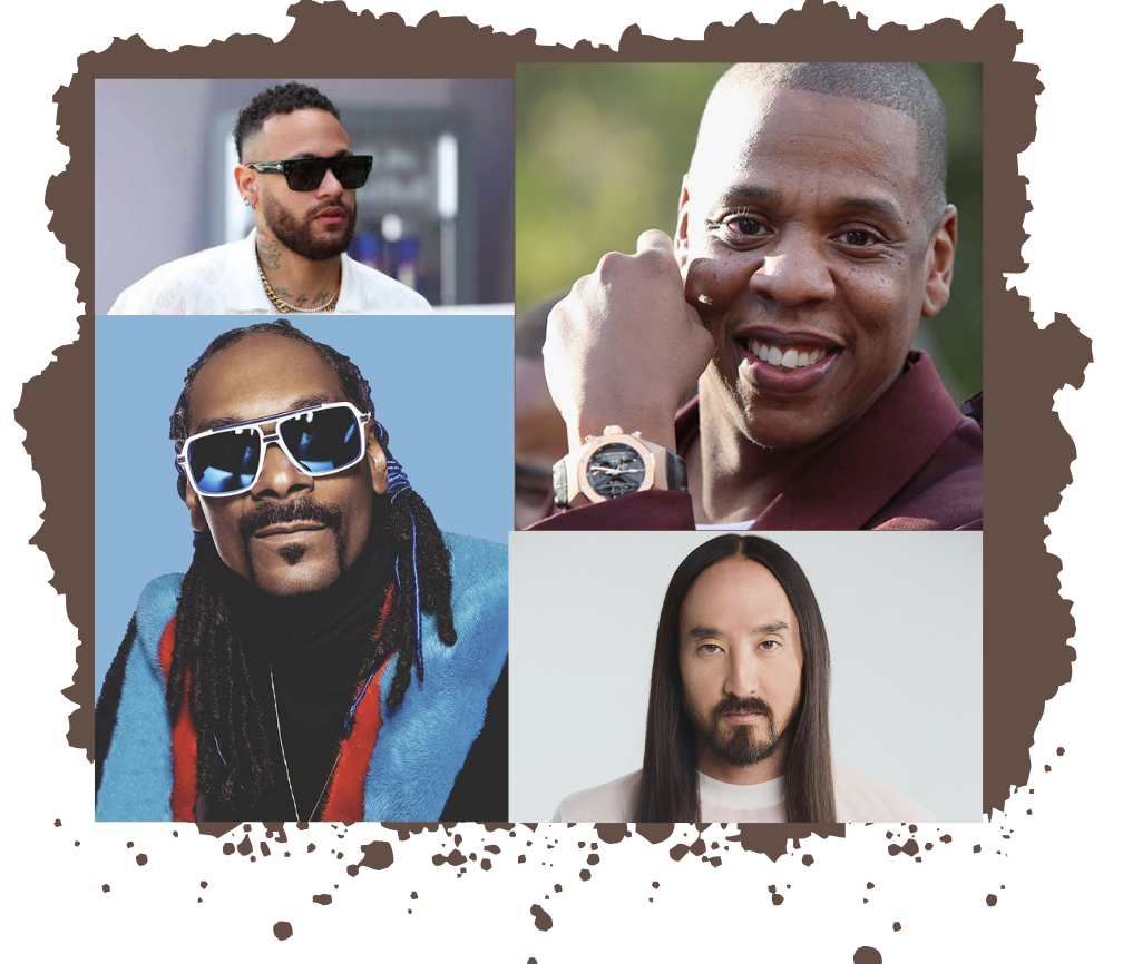 Celebrity Crypto Portfolios. Insights into Jay-Z, Neymar Jr., Snoop… | by  Will Martin | Cryptophia | Medium