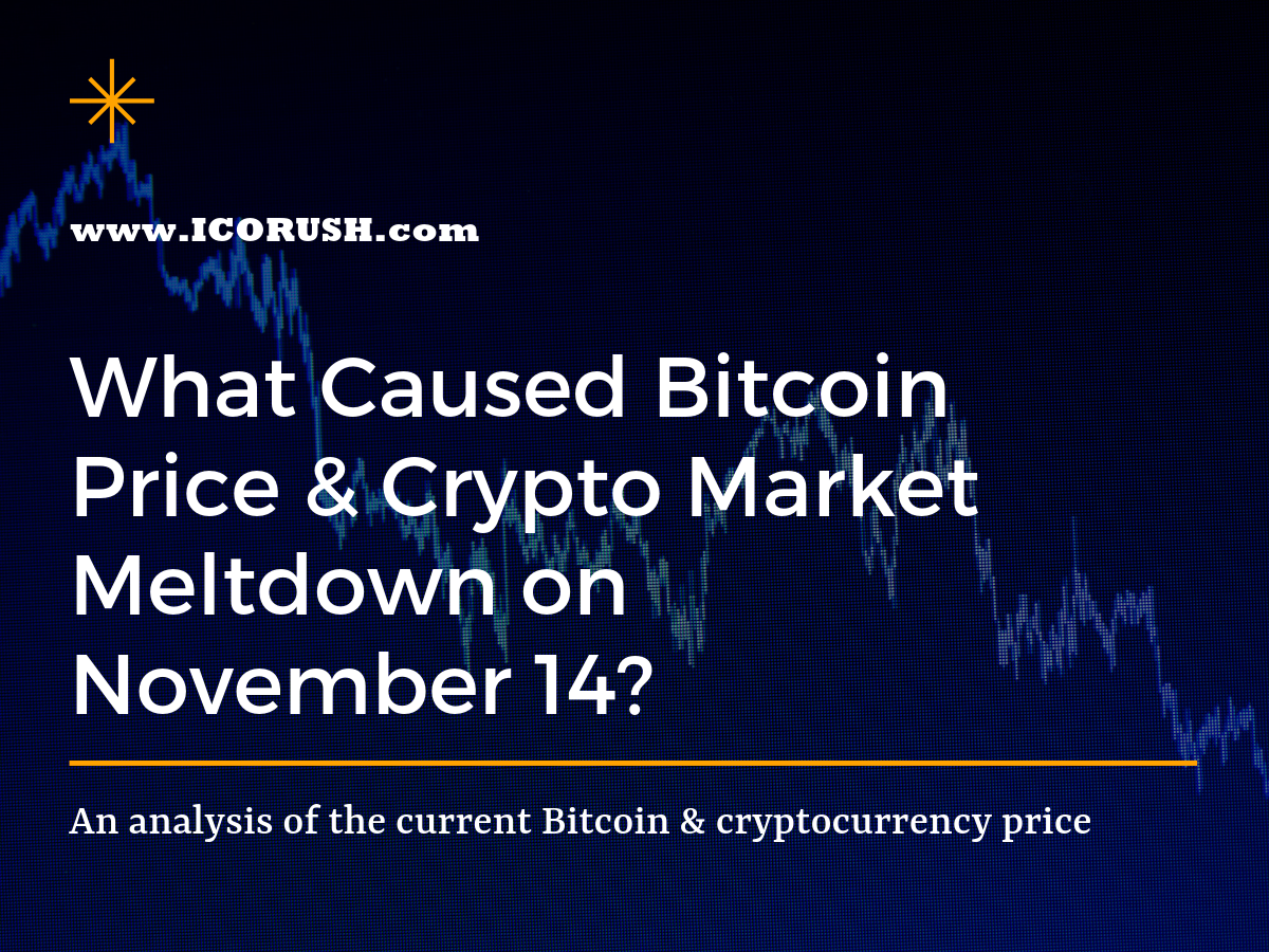 What Caused Bitcoin Price & Crypto Market Meltdown on November 14? — An  Analysis | by ICOrush | Medium