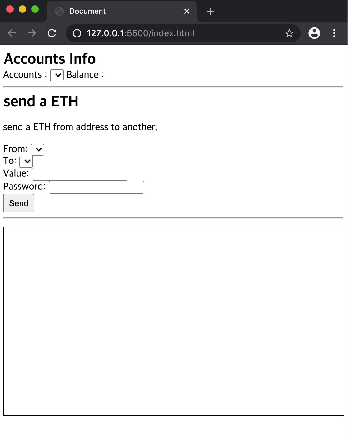 이더리움 Dapp 만들기 1 — Wallet. 계정을 조회하고 다른 계정으로 이더를 보내는 지갑을 생성해보겠습니다… | by  AdoreJE | Medium