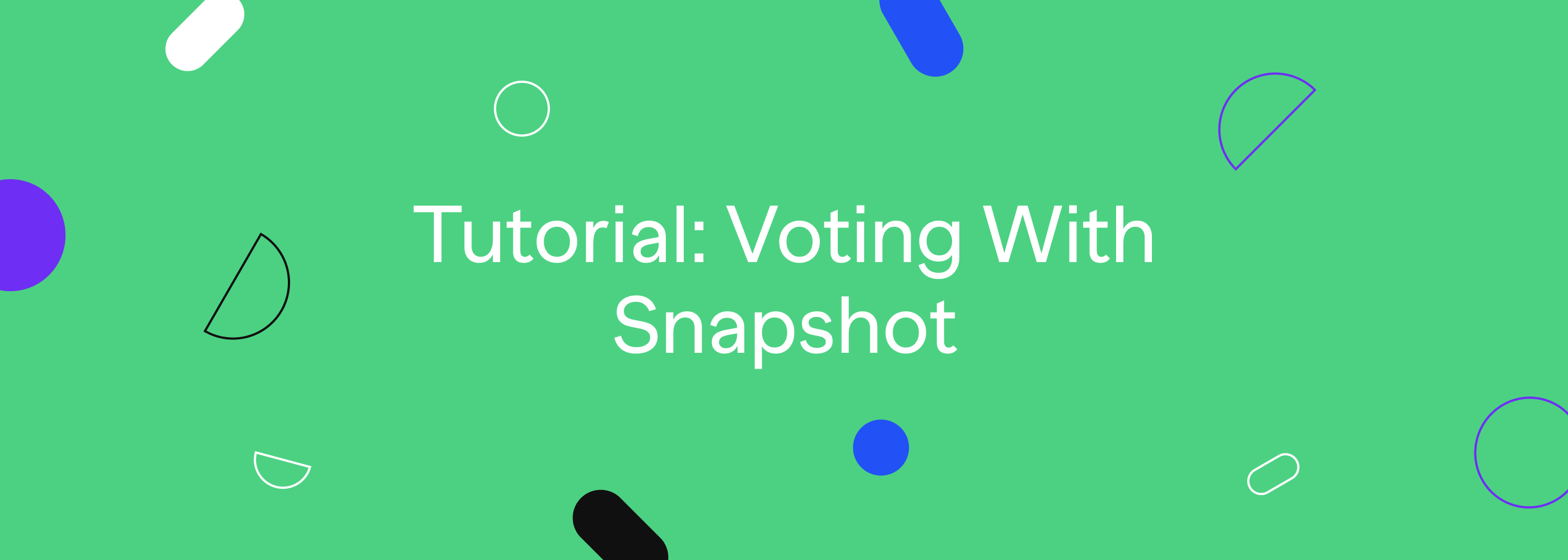 Tutorial: Voting With Snapshot. Learn How to Get Involved in Hifi… | by  Hifi Finance | Hifi Finance | Official blog