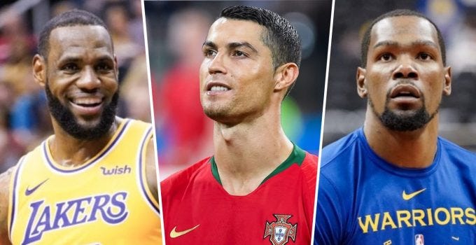 all nike sponsored athletes