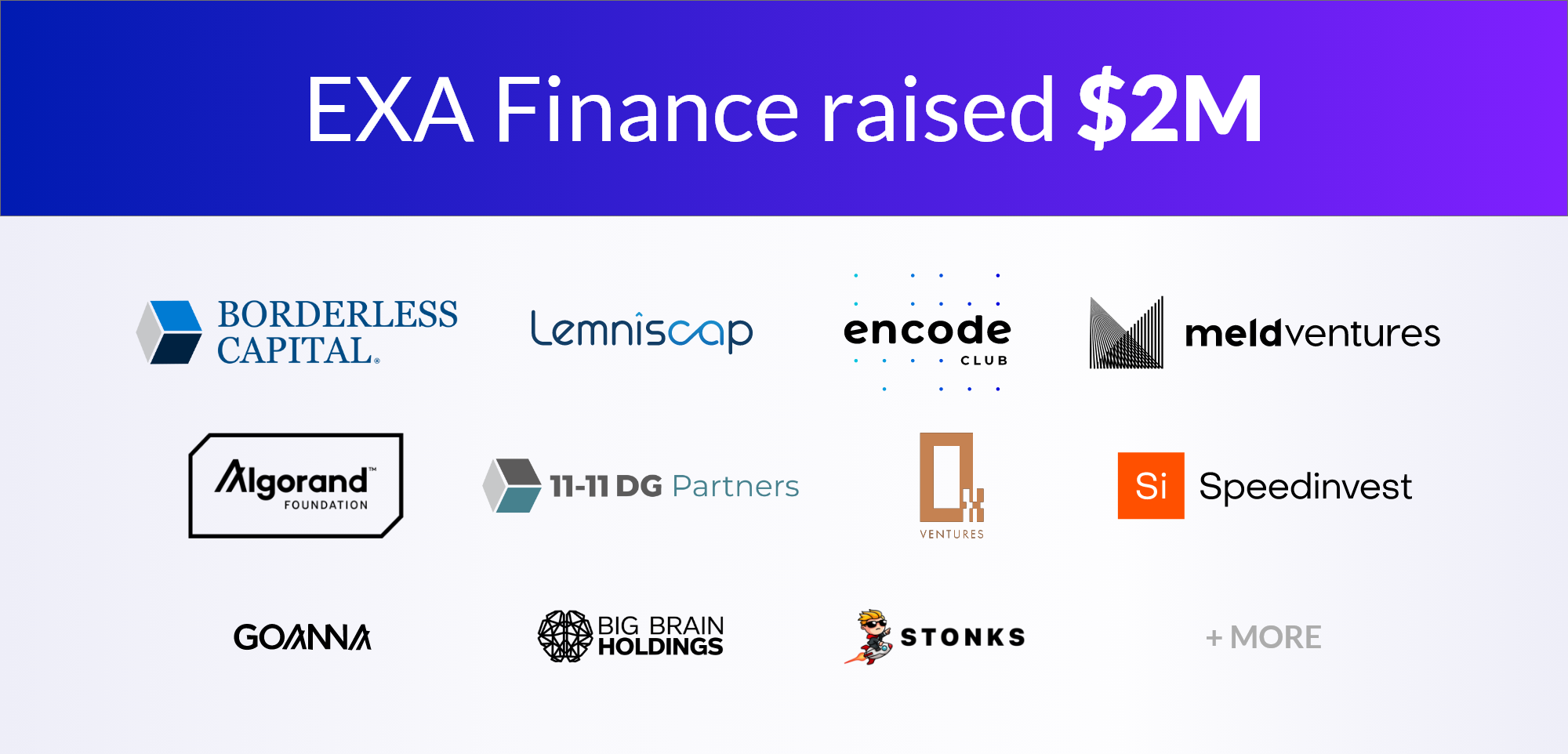 EXA Finance raises $2 Million in Seed Funding | by EXA Market | Medium