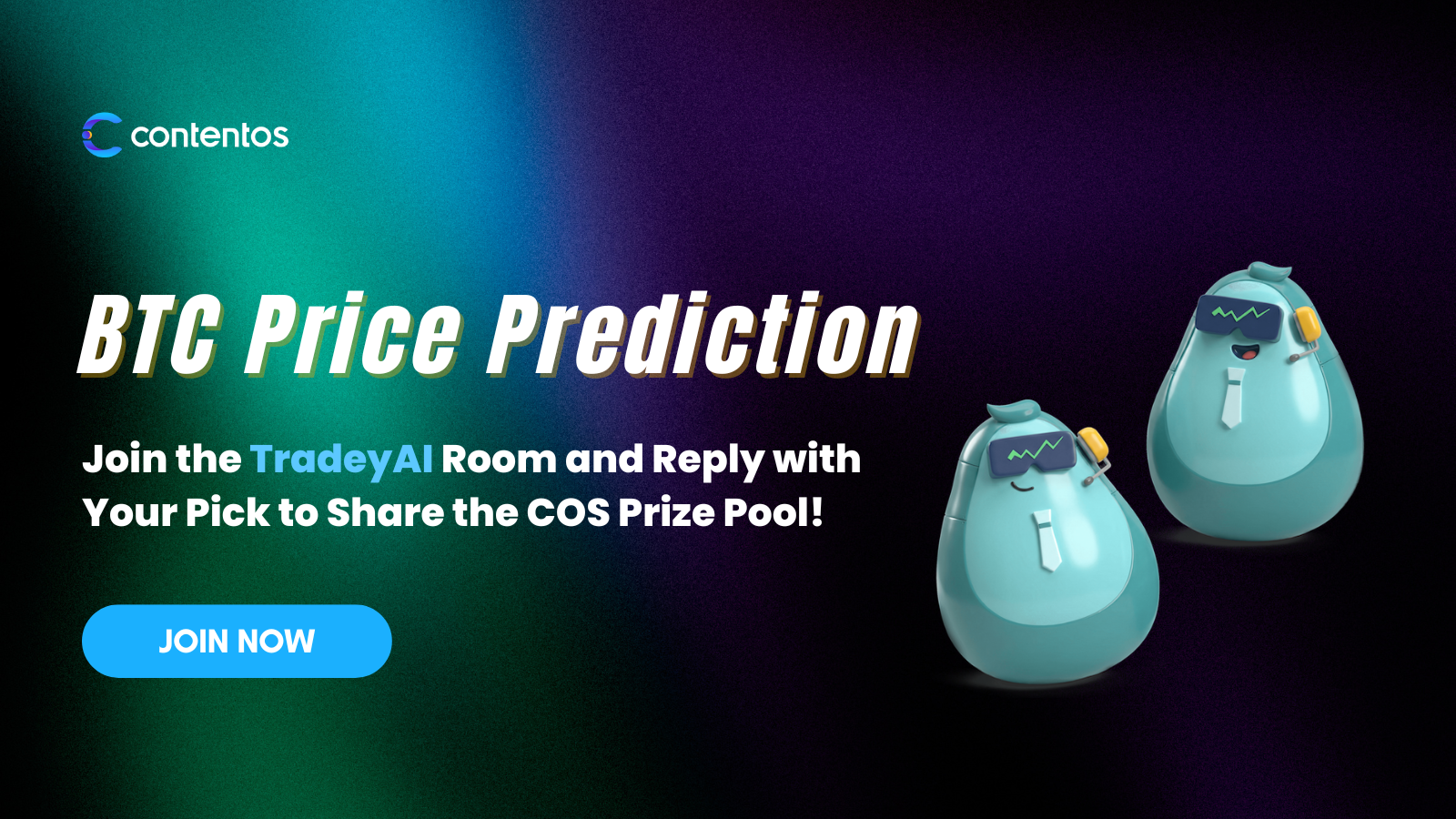 Join the $BTC Price Prediction Event and Share the $COS Prize Pool! | by  ContentosHome | Contentos | Jan, 2026 | Medium