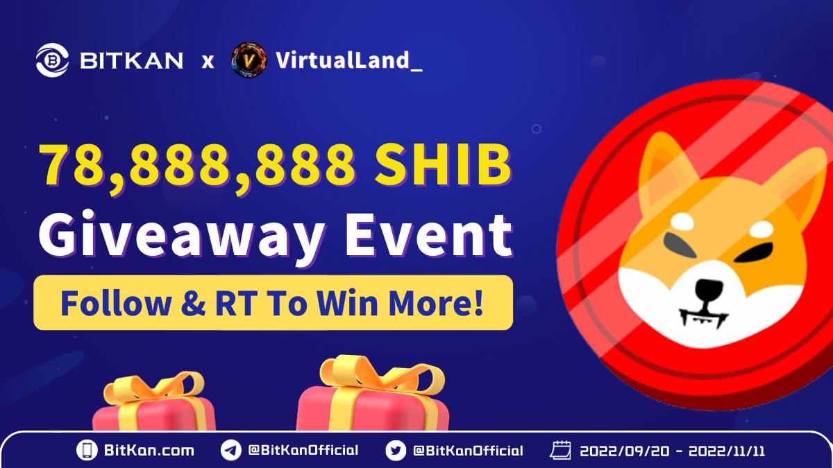 78,888,888 Shiba Inu (SHIB) Airdrop Giveaway By BitKan Cryptocurrency  Exchange | by BitKan | BitKan Hub | Medium
