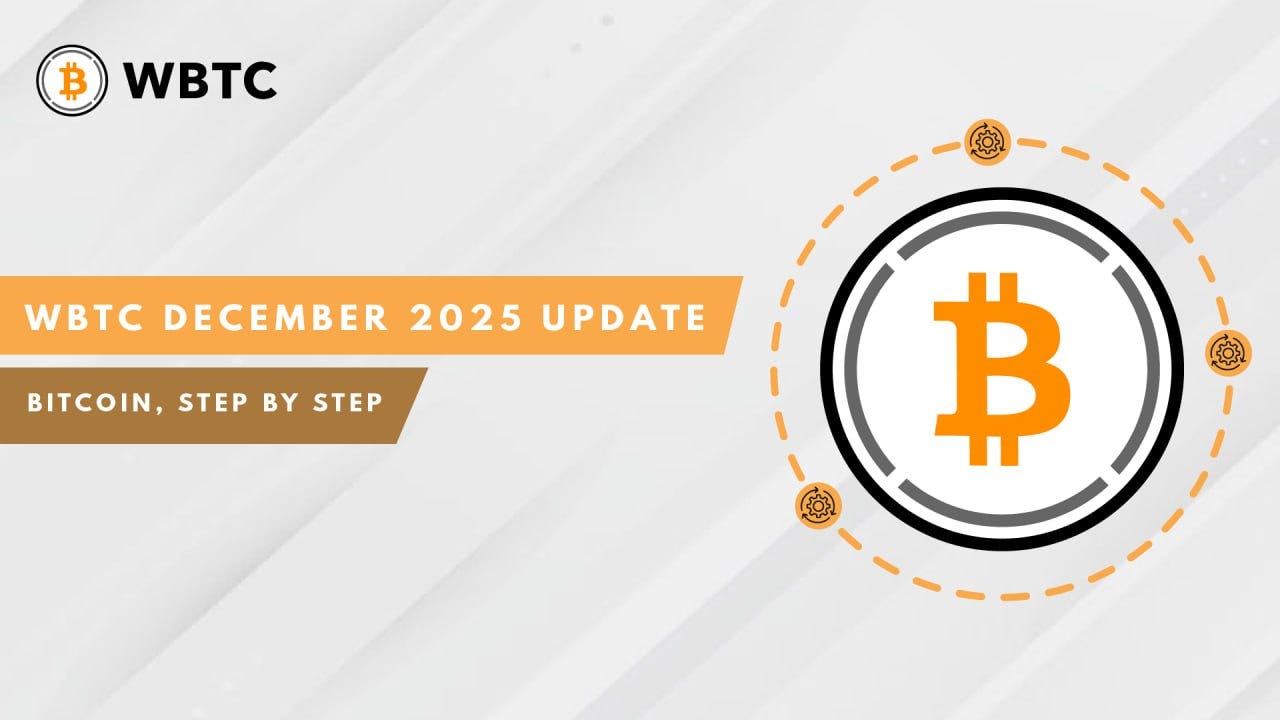 WBTC December 2025 Update: Bitcoin, Step by Step | by WBTC | Jan, 2026 |  Medium