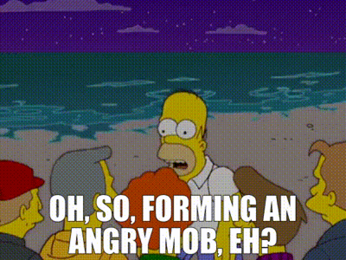 angry mob Meme Generator, image size:1200x900