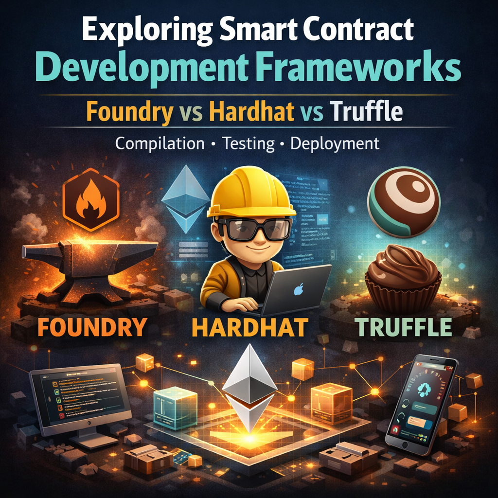Smart Contract Development Frameworks: Foundry, Hardhat, and Truffle | by  PMartin | Jan, 2026 | Block Magnates