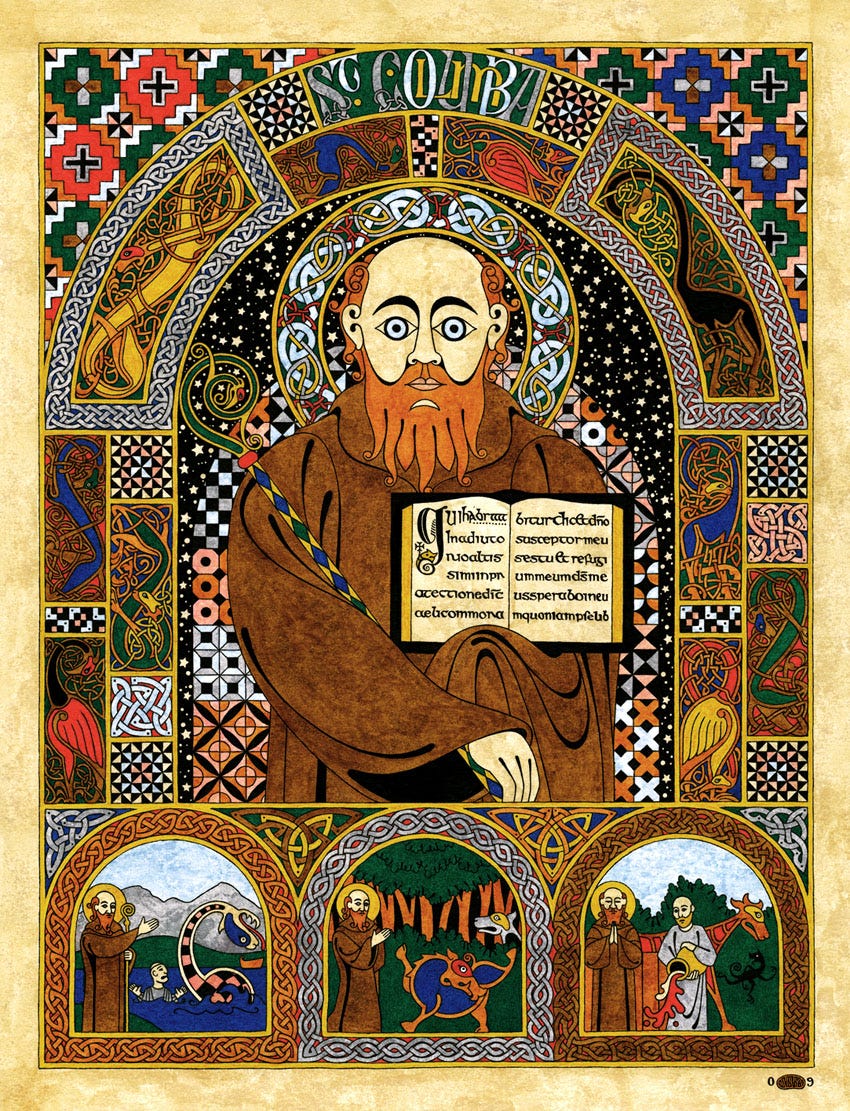 The Rule of St. Columba. Last Lent I wrote about my “personal