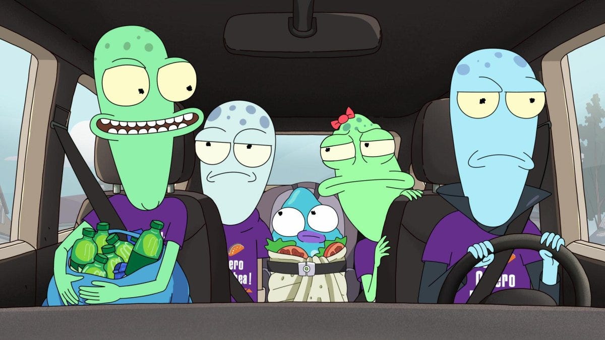 Dan Harmon Solar Opposites Season Rick And Morty Hulu Solar