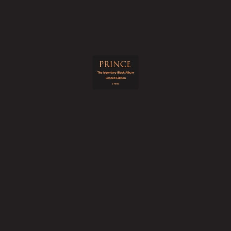 PRINCE Black AlbumCD1枚付き　CD開封済 Prince - Black Album - Amazon.com Music