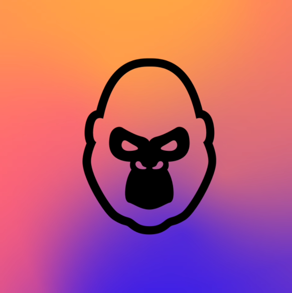 Silverbacked Gorilla – Medium