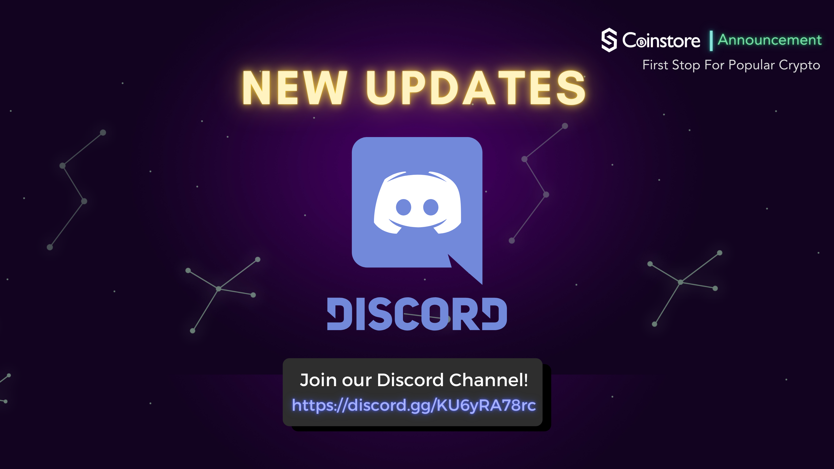 Discord Updates: Announcing New Open Chart & Ticketing Bot | by Coinstore |  Coinstore Exchange | Medium