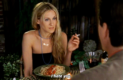 carrie bradshaw cigarettes Carrie Bradshaw Had Low Self-Esteem | by Iman N. Milner