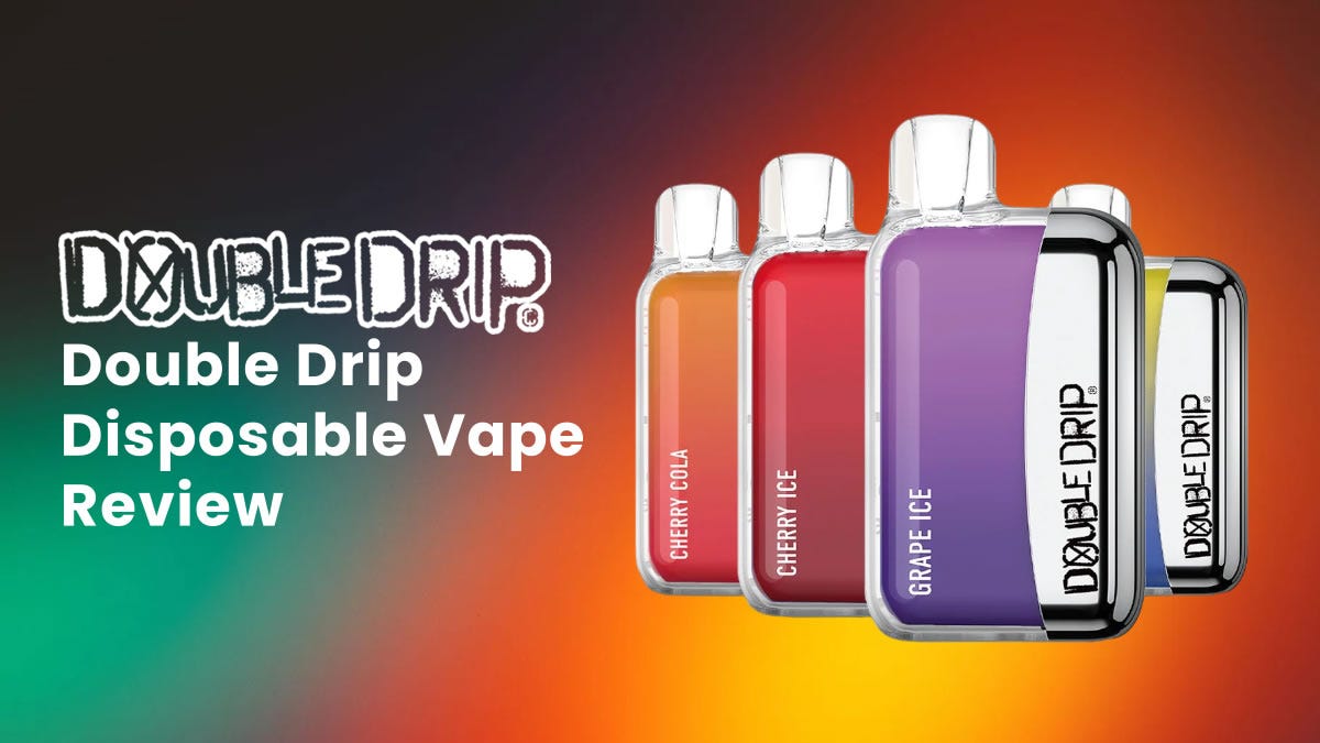 double drip vape disposable What Are the Benefits of Switching from Disposable to Reusable Vapes? –  Puff Vapes Online main image 1