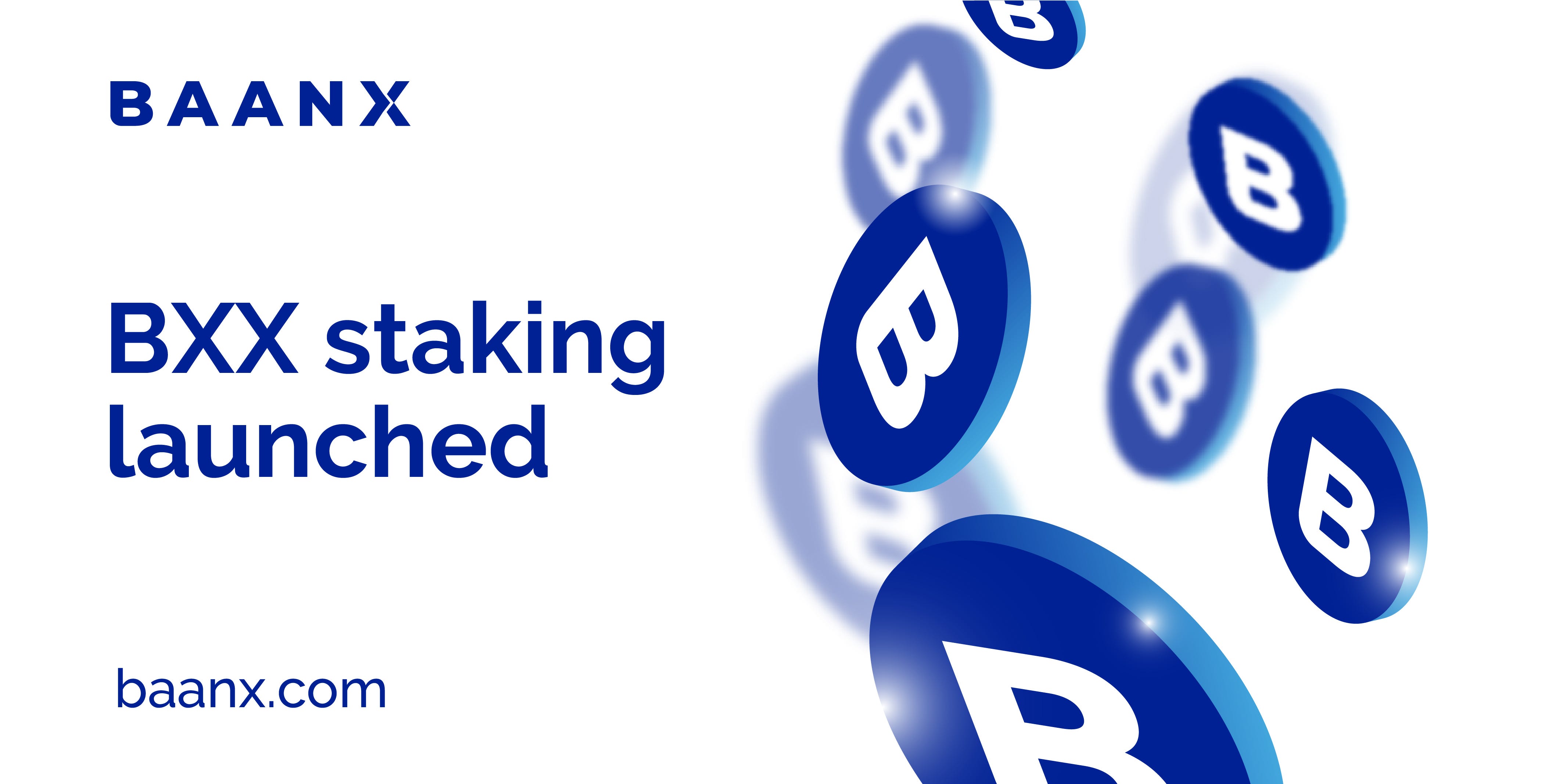Withdrawals, Deposits and In-App Staking with up to 25% APY | by BXX | Baanx  BXX | Medium
