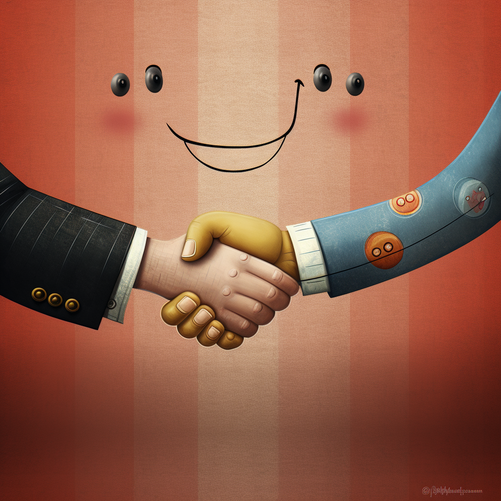 The Power of Greeting Others: A Gesture that Transforms Connections | by  Vijay Chintha | ILLUMINATION | Medium, image size:1024x1024