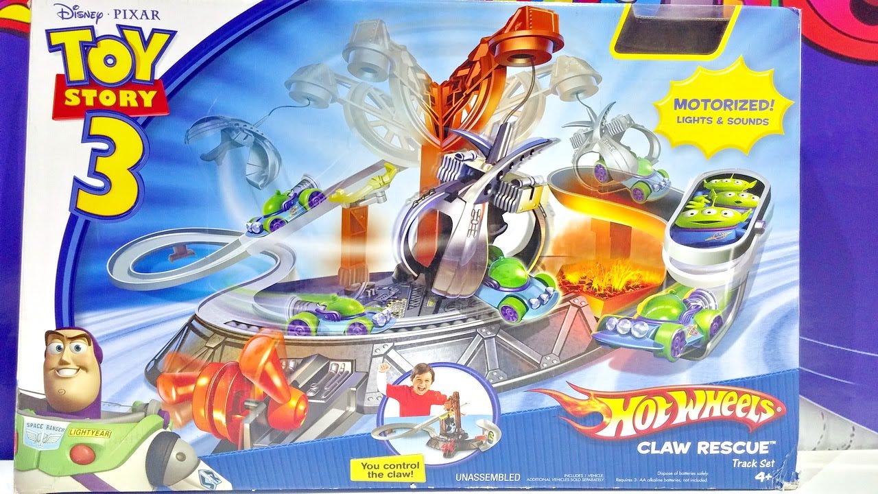 Hot Wheels Toy Story 3 Claw Rescue Track Set | by Dany