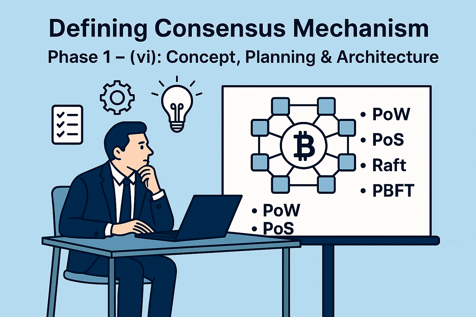 Defining Consensus Mechanism (PoW, PoS, Raft, PBFT) | by Lucky Nautiyal |  CoinsBench