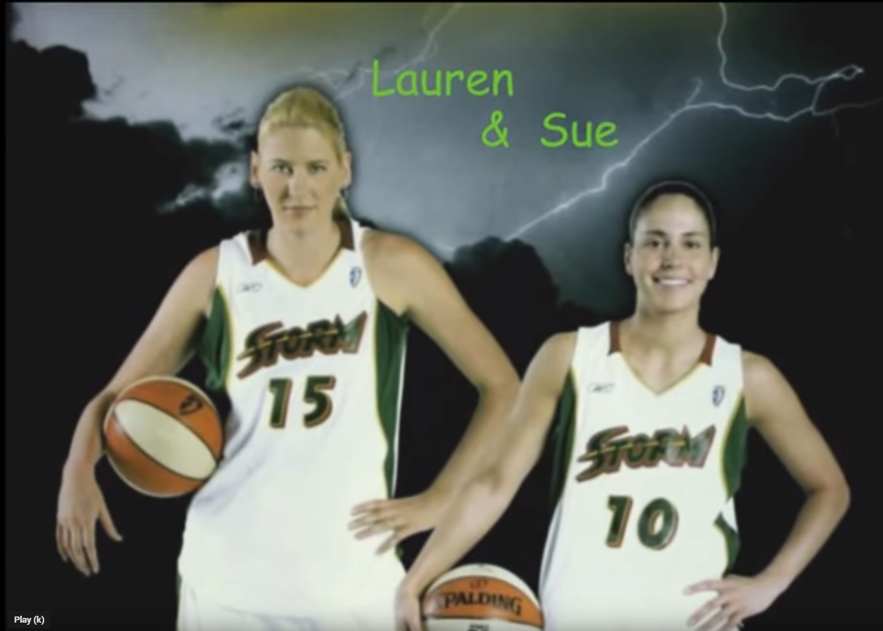 WNBA Sue Bird & Lauren Jackson サイン入り写真 WNBA Sue Bird & Lauren Jackson サイン入り写真 WNBA Sue Bird
