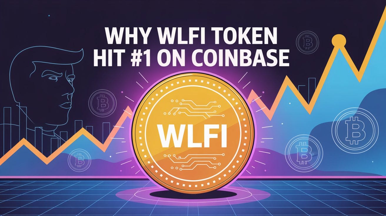 Why WLFI Token Hit #1 on Coinbase in Just Days — and What Comes Next | by  Gabriel R. | Crypto & Trading | Medium