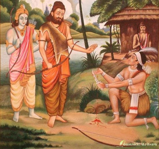 Dronacharya, Eklavya, and the Unjust Gurudakshina: A Controversial Episode  in Mahabharata that Shook the Indian Supreme Court | by Partho Ghosh |  Medium