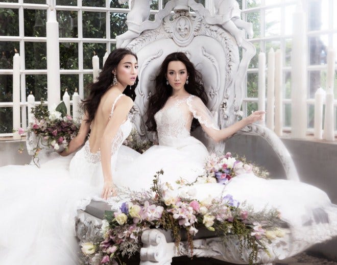 Best gown rental Singapore-for every bride in most affordable rates | by  Malena Bridal | Medium