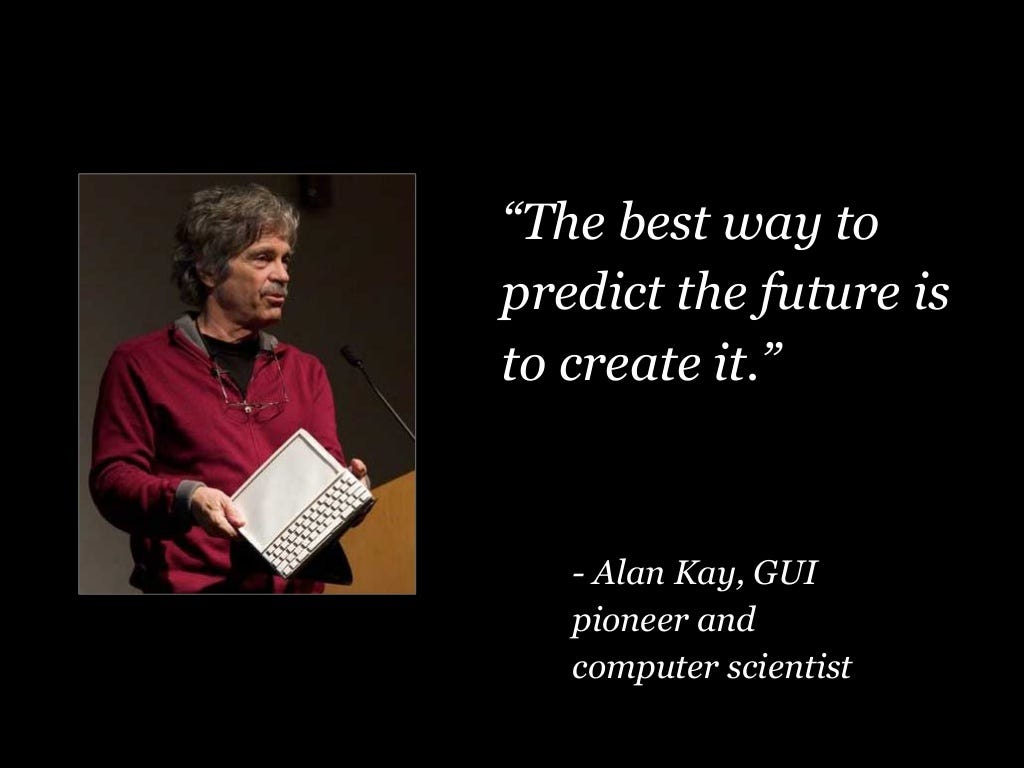 艾伦·凯：预测未来（Predicting The Future）. 以下是艾伦·凯（Alan Kay）在斯坦福计算机论坛（Stanford… | by  Conan Xin | Medium