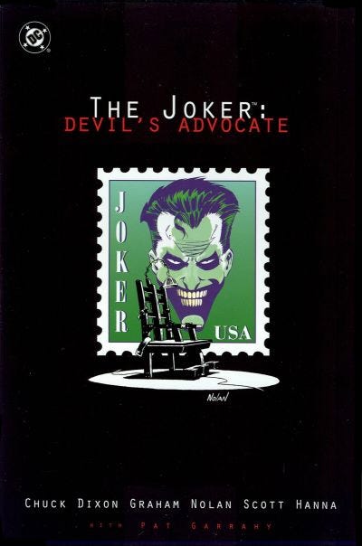 Comics that shouldn't be forgotten: The Joker: Devil's Advocate