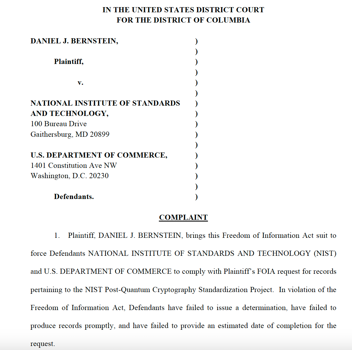 The NSA, NIST and Crypto in Court | by Prof Bill Buchanan OBE FRSE |  ASecuritySite: When Bob Met Alice | Medium