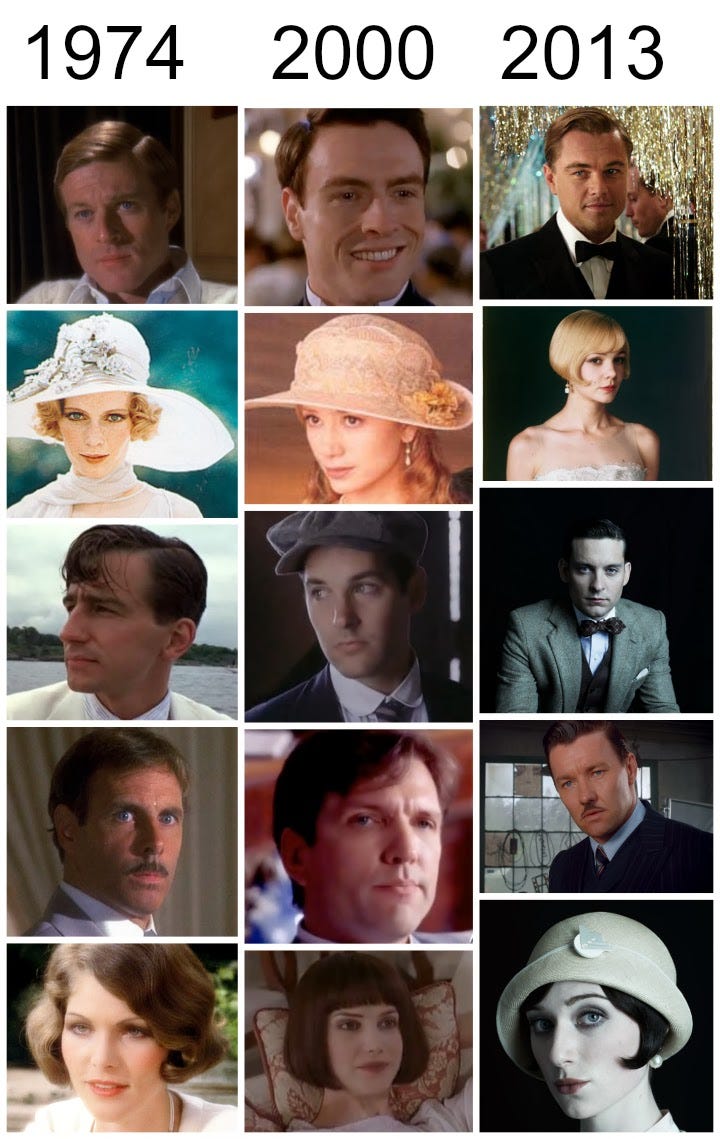 1974 Film The Great Gatsby