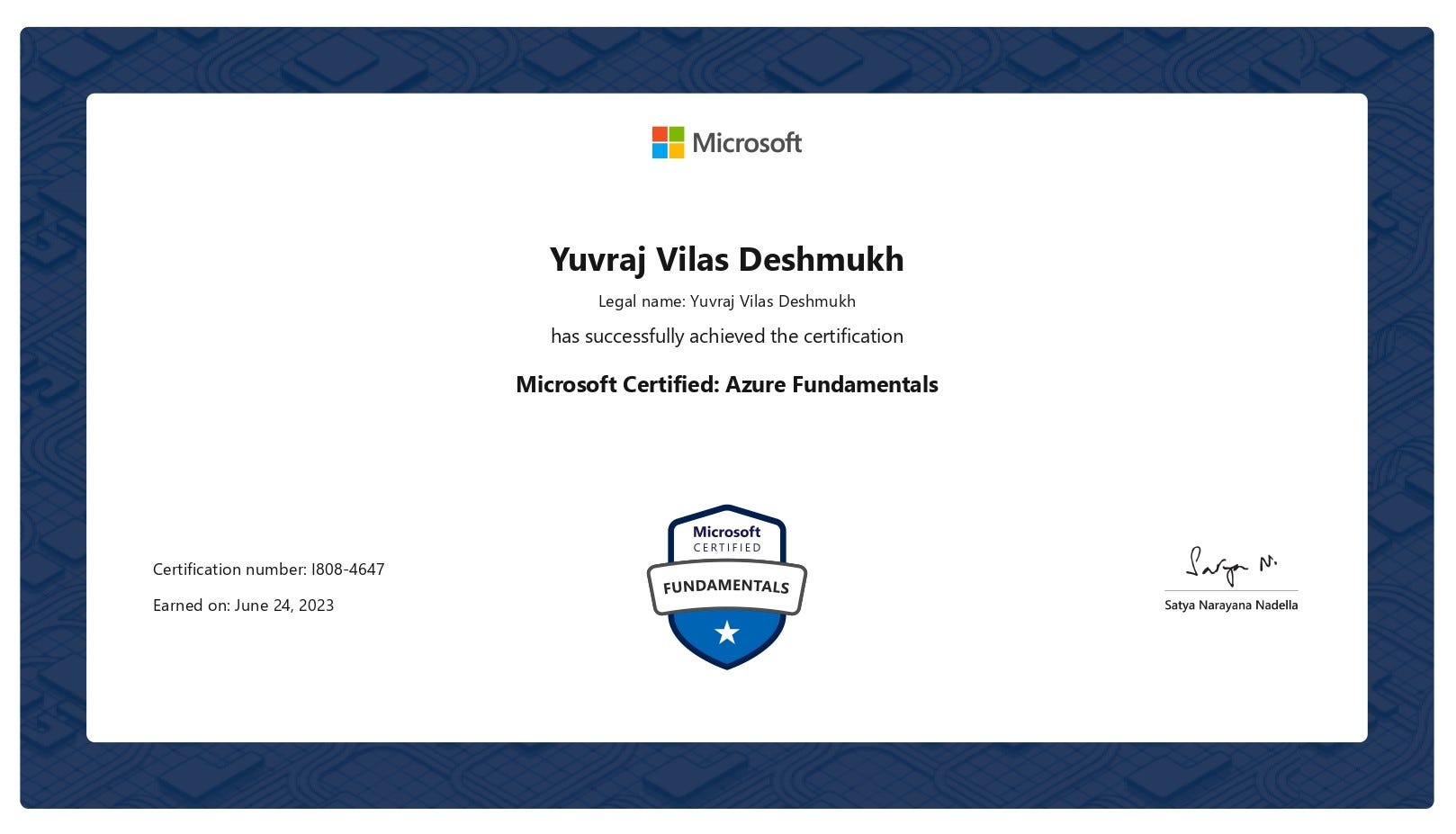 AZ-900 Azure Fundamentals Certification — All about passing the entry level  exam of Azure | by Yuvraj Deshmukh | Medium