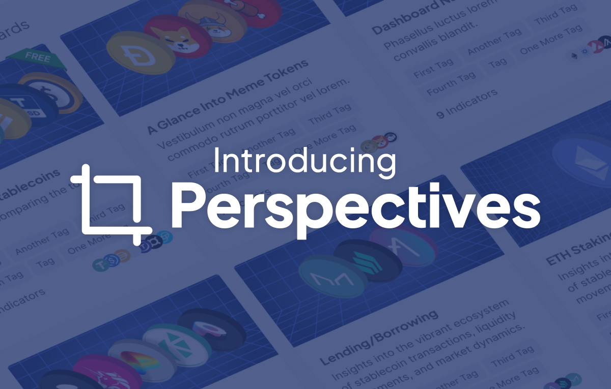 Meet ITB Perspectives: Our Most Ambitious Crypto Analytics Release | by  Jesus Rodriguez | Sentora | Medium