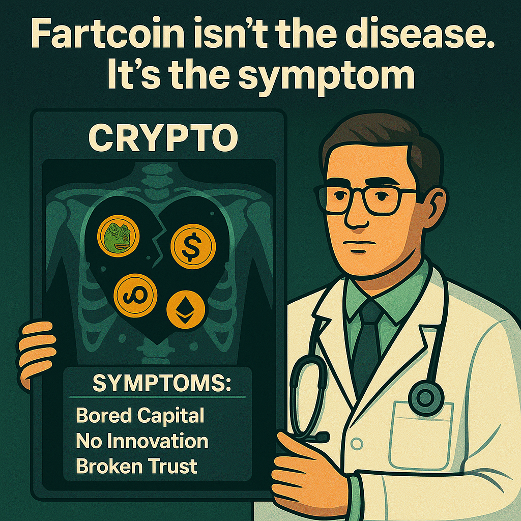Fartcoin Is the Symptom, Not the Disease | by Brunobega | Medium