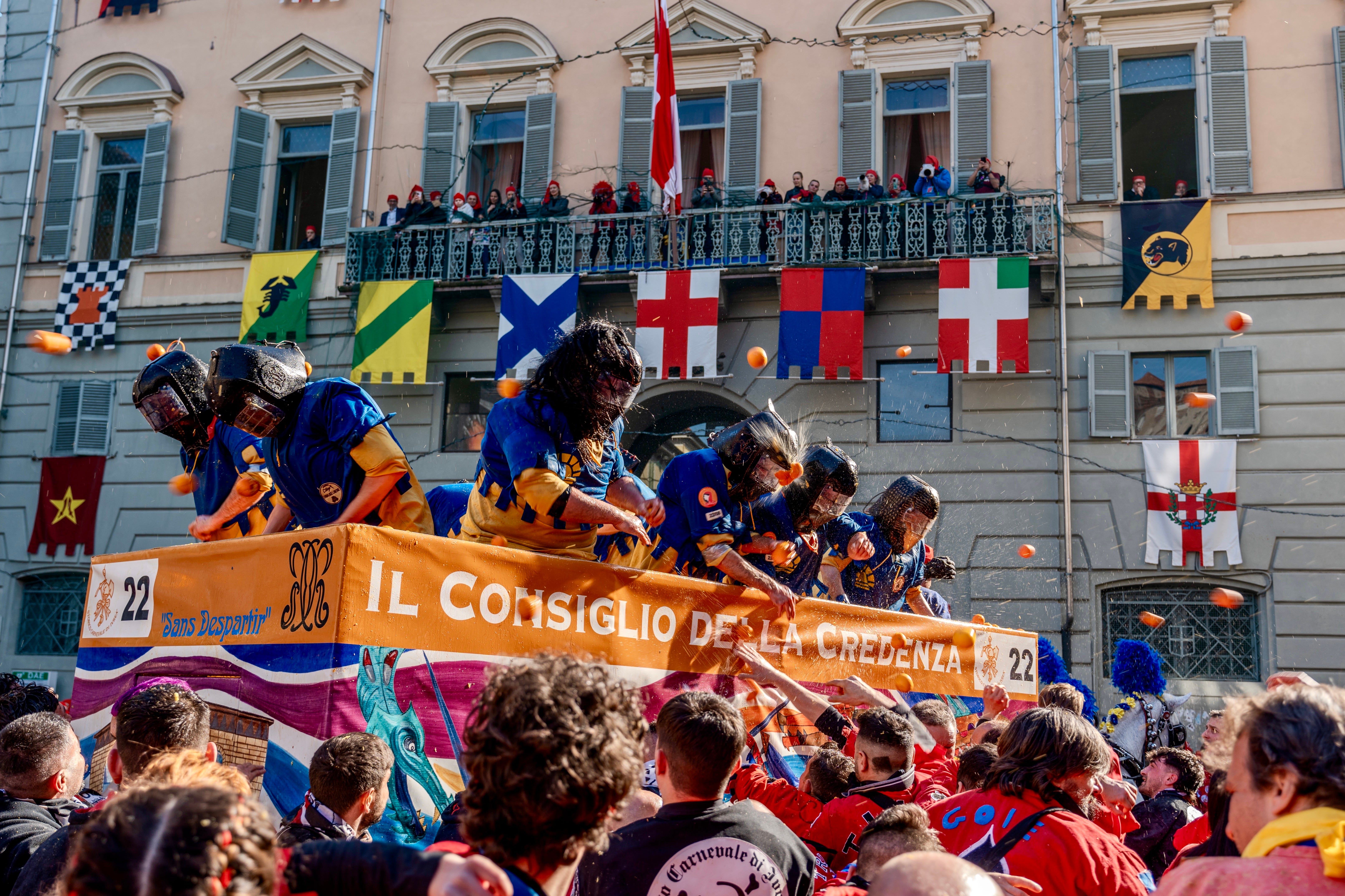 Inside One of Italy's Wildest Traditions: The Battle of the