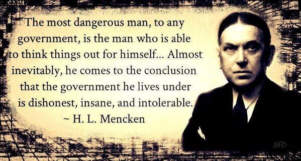 Few quotes from H. L. MENCKEN. Henry Louis “H. L.” Mencken was an… | by Quotlr — quotes & sayings | Famous Quotes | Medium