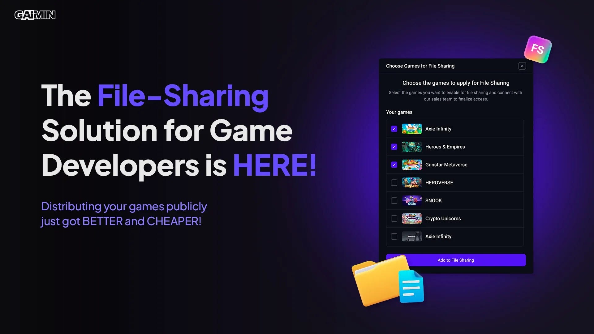 Gaimin File Sharing: The Game-Changing Solution Developers Have Been  Waiting For. | by Bassey Iniobong | Medium