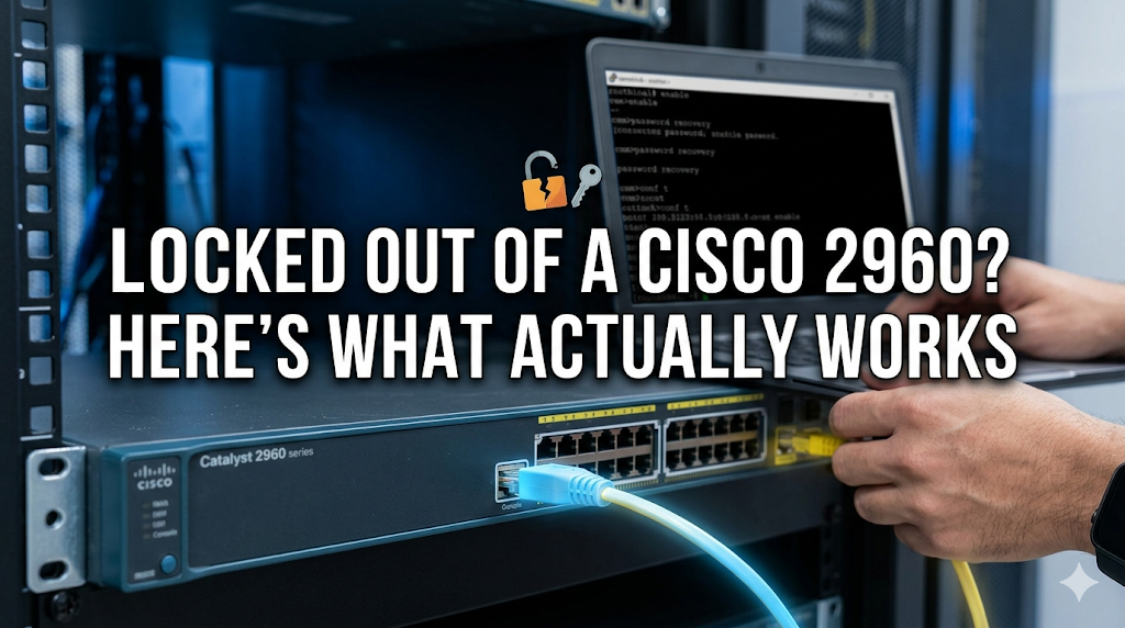 Locked Out of a Cisco 2960? Here's What Actually Works | by Selene