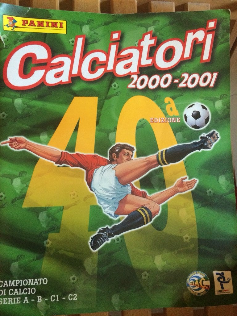 Re-reading Serie A 2000/2001