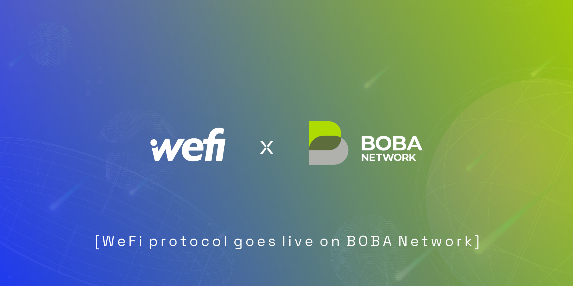 WeFi Protocol Goes Live on Boba Network | by WeFi | Medium