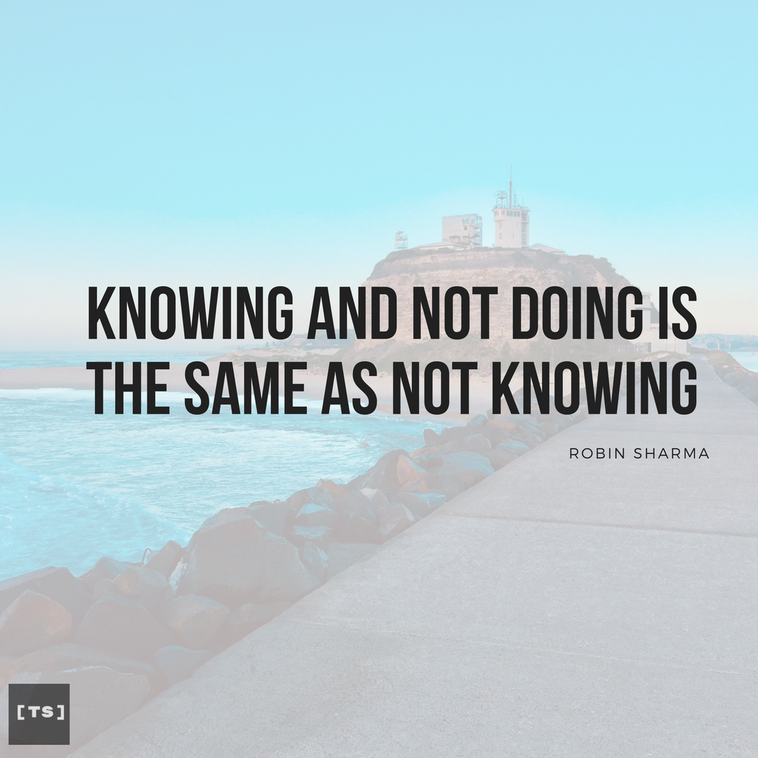 Knowing and not doing. There's an old Chinese proverb that… | by Tony Singh  | Medium, image size:1080x1080