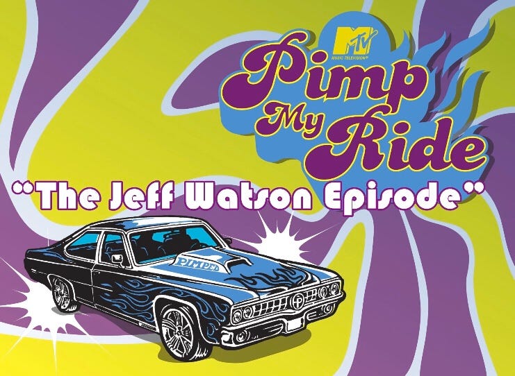 Pimp My Ride: The Jeff Watson Episode | by Jeff Watson | Medium