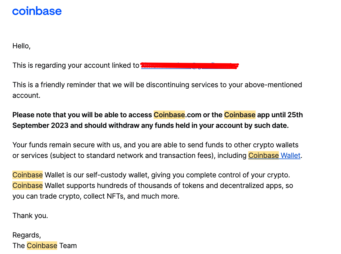 Coinbase & Regulation: Are They Closing Your Account? | by Diamond Protocol  | Diamond Protocol | Medium