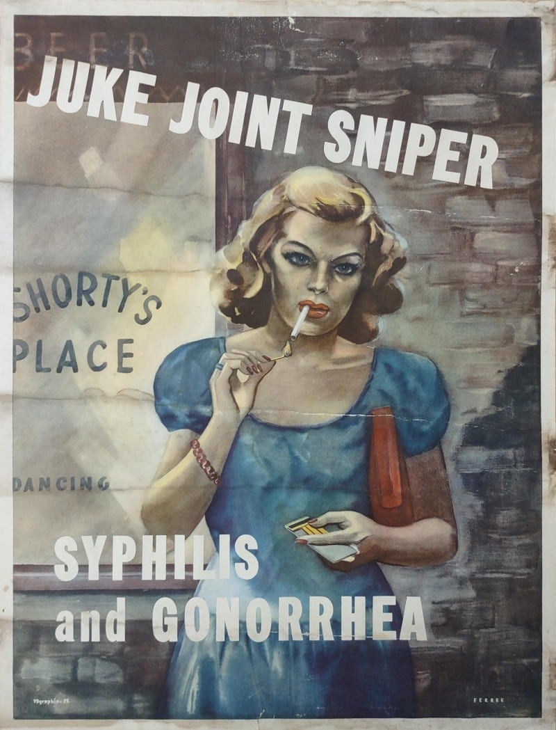 Artifact Spotlight: Raleigh WWII VD Juke Joint Sniper Poster | by