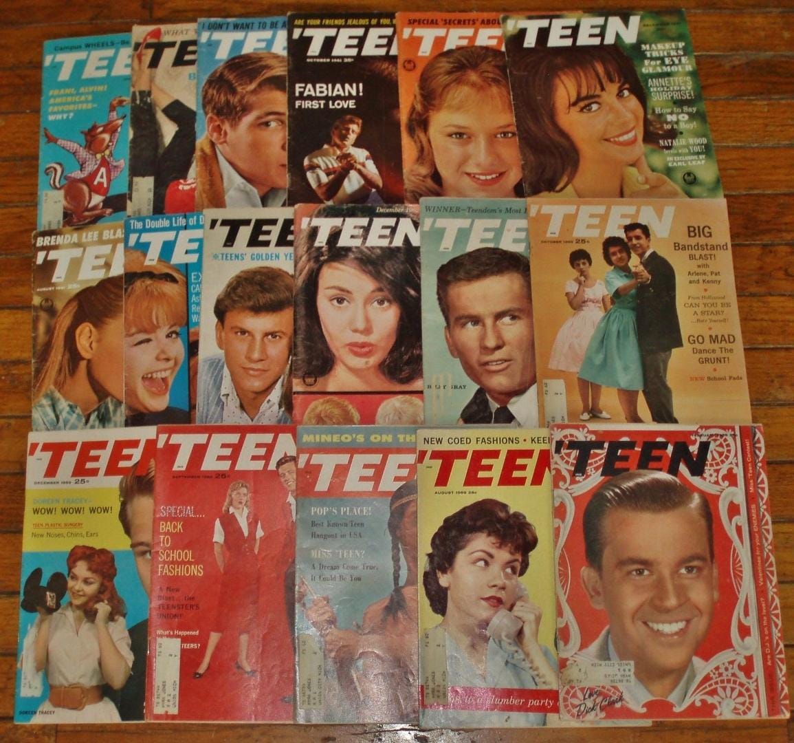 Revisiting 'TEEN Magazine. More than six decades have passed… | by