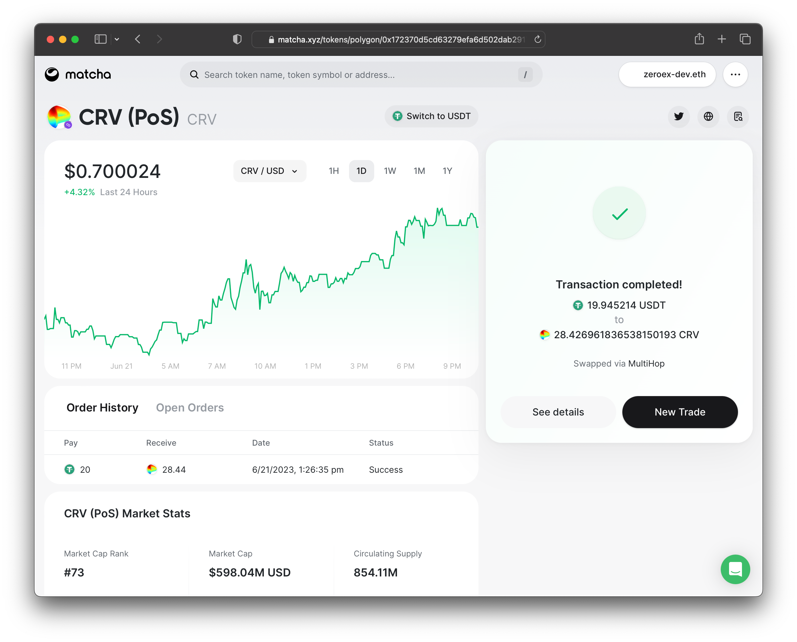 0x-parser: Parsing DEX Transactions | by henryzhu.eth | CoinsBench