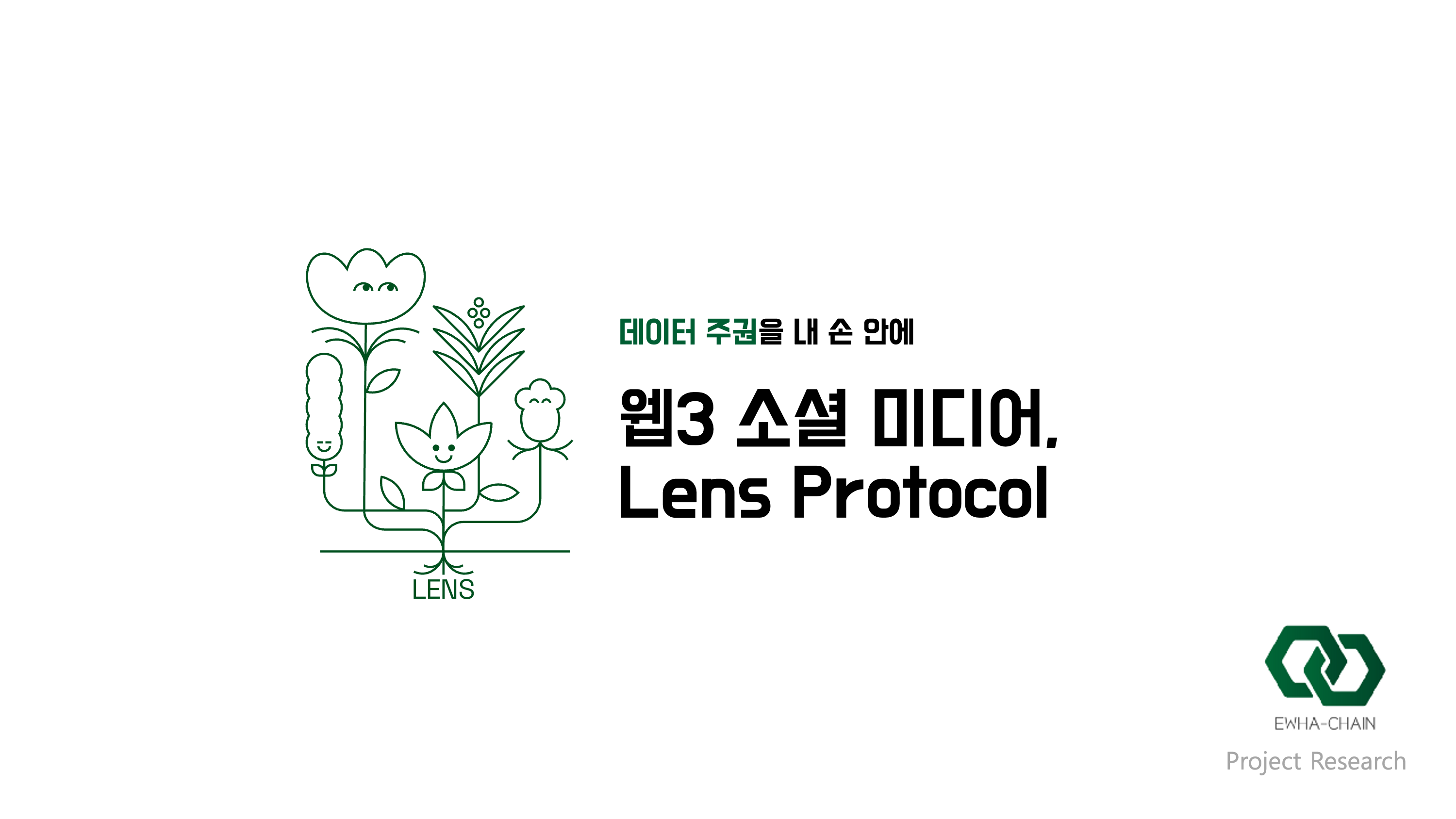 데이터 주권을 내 손안에 : 웹3 소셜 미디어, Lens Protocol | by lydiacho | EWHA-CHAIN | Medium