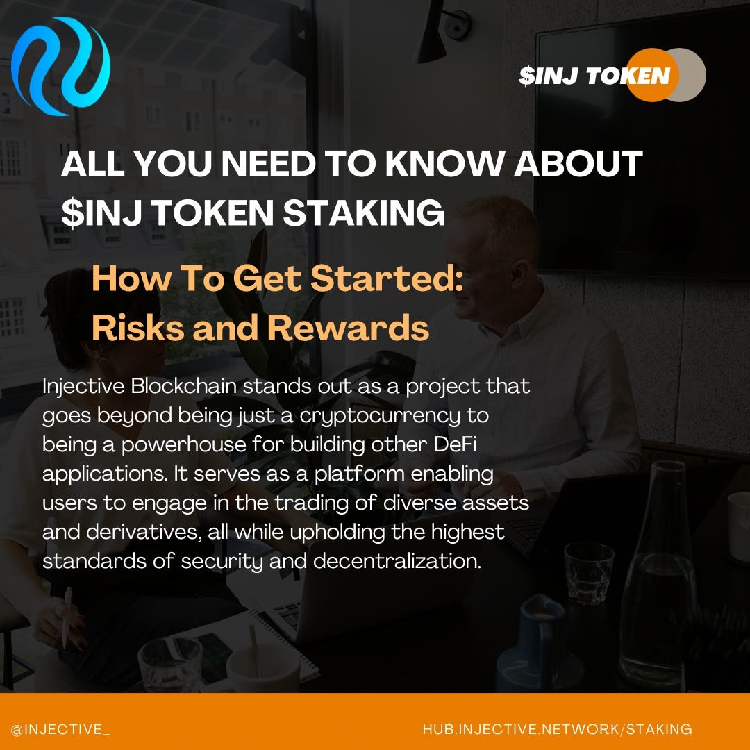 TOUT CE QUE VOUS DEVEZ SAVOIR SUR LE STAKING DU TOKEN $INJ | by Subit |  Medium